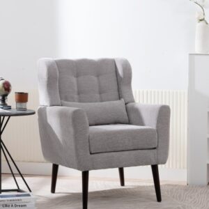 Comfortable Upholstered Lounge Chair - Image 1